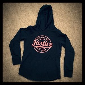 Justice for Girls Black Hoodie